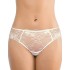 Кружевные трусы бразилиана Amelie MICROLACE 8028-3 молочный, Цвет: молочный, Размеры: M