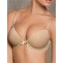 Гладкий бюстгальтер с гелевым пуш-ап Amelie MICROLACE 8028 бежевый, Цвет: бежевый, Размеры: 75D
