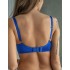 Мягкий бюстгальтер балконет Kris Line SUMMER NIGHT halfcupsoft, Цвет: кобальт, Размеры: 65F, изображение 2