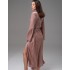 Длинный запашной халат Mia-Amore GENEVIEVA 7569 какао, Цвет: какао, Размеры: 4XL/5XL, изображение 2 Длинный запашной халат Mia-Amore GENEVIEVA 7569 какао, Цвет: какао, Размеры: 4XL/5XL, изображение 2