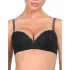 Бюстгальтер балконет пуш-ап Amelie POLINA 2010 черный, Цвет: черный, Размеры: 70A