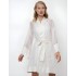 Халат с широкими рукавами Aruelle APHRODITE, Цвет: жемчужный, Размеры: S