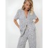 Пижама женская с брюками Aruelle BEATRICH, Цвет: серый, Размеры: XS