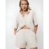 Домашний комплект с шортами Aruelle KATARINA SET, Цвет: светло-бежевый, Размеры: M, изображение 2