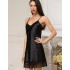 Короткая атласная сорочка Mia-Amore ADALIN 7550, Цвет: черный, Размеры: S, изображение 4 Короткая атласная сорочка Mia-Amore ADALIN 7550, Цвет: черный, Размеры: S, изображение 4