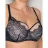 Бюстгальтер полупоролон Fluide DESIRE 6035 черный/пион, Цвет: черный/пион, Размеры: 90F