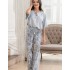 Пижама из тканой вискозы Mia-Amore CAITLYN 5096, Цвет: ментол, Размеры: S