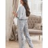 Пижама из тканой вискозы Mia-Amore CAITLYN 5096, Цвет: ментол, Размеры: S, изображение 2