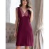 Ночная сорочка с кружевом Mia-Amore NUAR 6245 бордо, Цвет: бордо, Размеры: XL