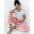 Пижама с брюками Sensis KALINA, Цвет: персиковый, Размеры: L