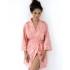 Короткий халат с запахом Sensis SCARLETT, Цвет: персиковый, Размеры: S/M