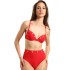 Красный купальник пуш-ап с высокими плавками Jolidon FR106U, Цвет: красный, Размеры: 75C
