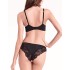 Трусы слипы Lormar SATEN slip nero/cipria, Цвет: nero/cipria, Размеры: M, изображение 4