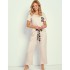 Женская пижама из вискозы Taro 3337 HAZEL, Цвет: светло-бежевый, Размеры: S