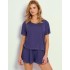 Женская пижама с шортами Taro 3349 SERENITY, Цвет: индиго, Размеры: S, изображение 2