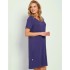 Сорочка с короткими рукавами Taro 3350 SERENITY, Цвет: индиго, Размеры: S, изображение 3