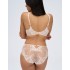 Кружевной бюстгальтер бралетт Alles CREME BRULEE M bralette, Цвет: бежевый, Размеры: 70E, изображение 6