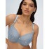 Бюстгальтер полупоролон Alles SALT&SEA PU, Цвет: голубой, Размеры: 80F, изображение 3