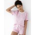 Полосатая пижама из хлопка Sensis LORENA, Цвет: розовый, Размеры: M