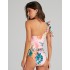Слитный купальник на одно плечо Cosita Linda 25051M EXOTIC LEAVES, Цвет: мульти, Размеры: L, изображение 2
