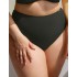 Высокие плавки Kris Line LEMON BLACK briefs high waist, Цвет: черный, Размеры: M
