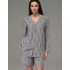 Домашняя пижама с шортами Mia-Amore DAMASK 5365, Цвет: серый, Размеры: XL