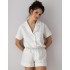 Пижама с шортами из хлопка Sensis AMALIA, Цвет: белый, Размеры: M