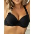 Верх купальника пуш-ап Kris Line BEACH BLACK brassiere, Цвет: черный, Размеры: 75DD
