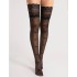 Самонесущие чулки с кружевом Fiore 4096/O COQUETTE 15 den, Цвет: черный, Размеры: 2, изображение 2