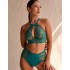 Кружевные трусы бразилиана Bella Misteria EMERALD ABYSS brazilian ZIELONY, Цвет: изумрудный, Размеры: L, изображение 3