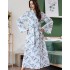 Длинный хлопковый халат Mia-Amore SELESTINA 5449, Цвет: мультицвет, Размеры: 2XL/3XL
