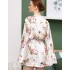 Укороченный шёлковый халат Mia-Amore VIKKI 4624, Цвет: молочный, Размеры: L/XL, изображение 2 Укороченный шёлковый халат Mia-Amore VIKKI 4624, Цвет: молочный, Размеры: L/XL, изображение 2