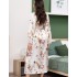 Длинный шёлковый халат Mia-Amore VIKKI 4629, Цвет: молочный, Размеры: 4XL/5XL, изображение 2 Длинный шёлковый халат Mia-Amore VIKKI 4629, Цвет: молочный, Размеры: 4XL/5XL, изображение 2