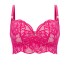 Кружевной бюстгальтер бюстье Alles EUPHORIC ROUGE M longline, Цвет: фуксия, Размеры: 65D, изображение 8