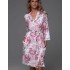 Трикотажный халат Mia-Amore ABBEY 5553, Цвет: мультицвет, Размеры: 2XL/3XL