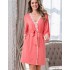 Домашний трикотажный халат Mia-Amore MARIA 1723 коралл, Цвет: коралл, Размеры: L/XL