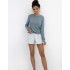 Женская пижама с шортами Sensis KAITLYN, Цвет: голубой, Размеры: M, изображение 3
