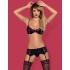 Сексуальный комплект с поясом Obsessive MUSCA SET, Цвет: черный, Размеры: S/M Сексуальный комплект с поясом Obsessive MUSCA SET, Цвет: черный, Размеры: S/M