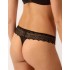 Кружевные стринги Empreinte 01151 CASSIOPEE чёрный, Цвет: чёрный, Размеры: XL, изображение 2