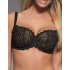 Кружевной бюстгальтер балконет Kris Line BETTY halfcupsoft черный, Цвет: черный, Размеры: 95F