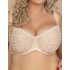 Кружевной бюстгальтер балконет Kris Line BETTY COFFEE halfcupsoft, Цвет: бежевый, Размеры: 65K Кружевной бюстгальтер балконет Kris Line BETTY COFFEE halfcupsoft, Цвет: бежевый, Размеры: 65K