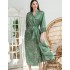 Длинный халат-кимоно Mia-Amore ELOISA 7489, Цвет: мятный, Размеры: 2XL/3XL