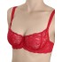 Бюстгальтер балконет мягкий Sermija 173-16-L красный, Цвет: красный, Размеры: 95B, изображение 2