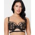 Мягкий бюстгальтер балконет Subtille BELINDA BLACK balconette soft, Цвет: черный+бежевый, Размеры: 75G, изображение 3 Мягкий бюстгальтер балконет Subtille BELINDA BLACK balconette soft, Цвет: черный+бежевый, Размеры: 75G, изображение 3