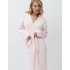 Мягкий халат с поясом Aruelle JESSICA, Цвет: светло-розовый, Размеры: M