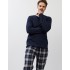 Пижама мужская Aruelle LUC, Цвет: тёмно-синий/бежевый, Размеры: M
