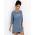 Ночная сорочка из хлопка Sensis MORNING, Цвет: синий, Размеры: L/XL