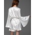 Халат с топом и шортиками из шёлка Mia-Amore ADELAIDA 4705 белый, Цвет: белый, Размеры: L, изображение 4