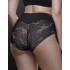 Высокие трусы слипы Mioocchi AMANDA 8441 nero, Цвет: nero (черный), Размеры: 2XL, изображение 2