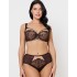 Трусы высокие Subtille SILVIA CHOCO high-waist, Цвет: шоколадный, Размеры: L, изображение 3